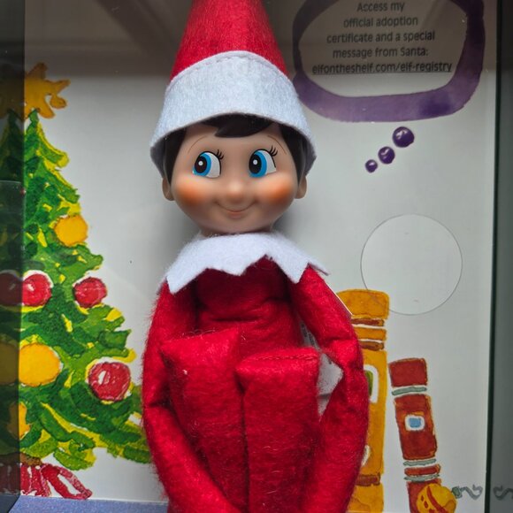 Elf on the Shelf Boy Doll and Book for a Childs Christmas Memories (NWT) - Picture 4 of 6